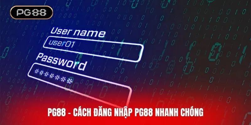 Cách đăng nhập PG88 nhanh chóng trong 1 nốt nhạc