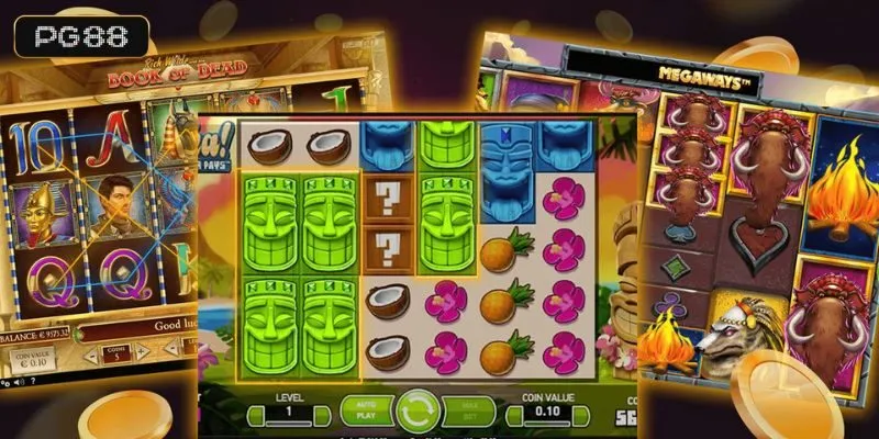Giao diện đồ họa 3D sống động và sắc nét của các dòng game nổ hũ thế hệ mới