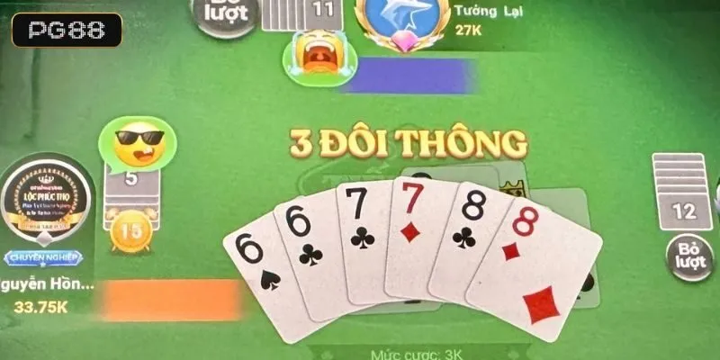 Kịch tính đến giây phút cuối cùng trong từng ván Tiến Lên Miền Nam