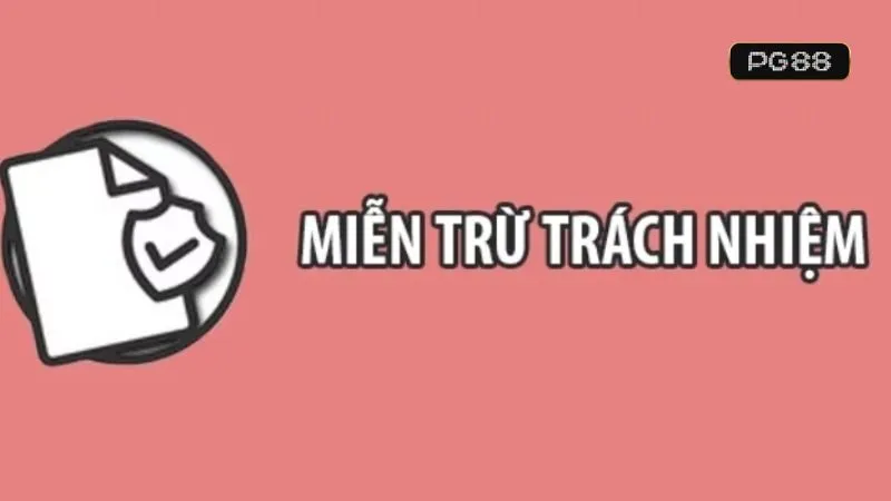 Nhà cái được miễn trách nhiệm trước mọi hành vi trải nghiệm của người chơi