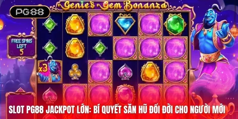 Slot PG88 Jackpot lớn: Bí quyết săn hũ đổi đời cho người mới